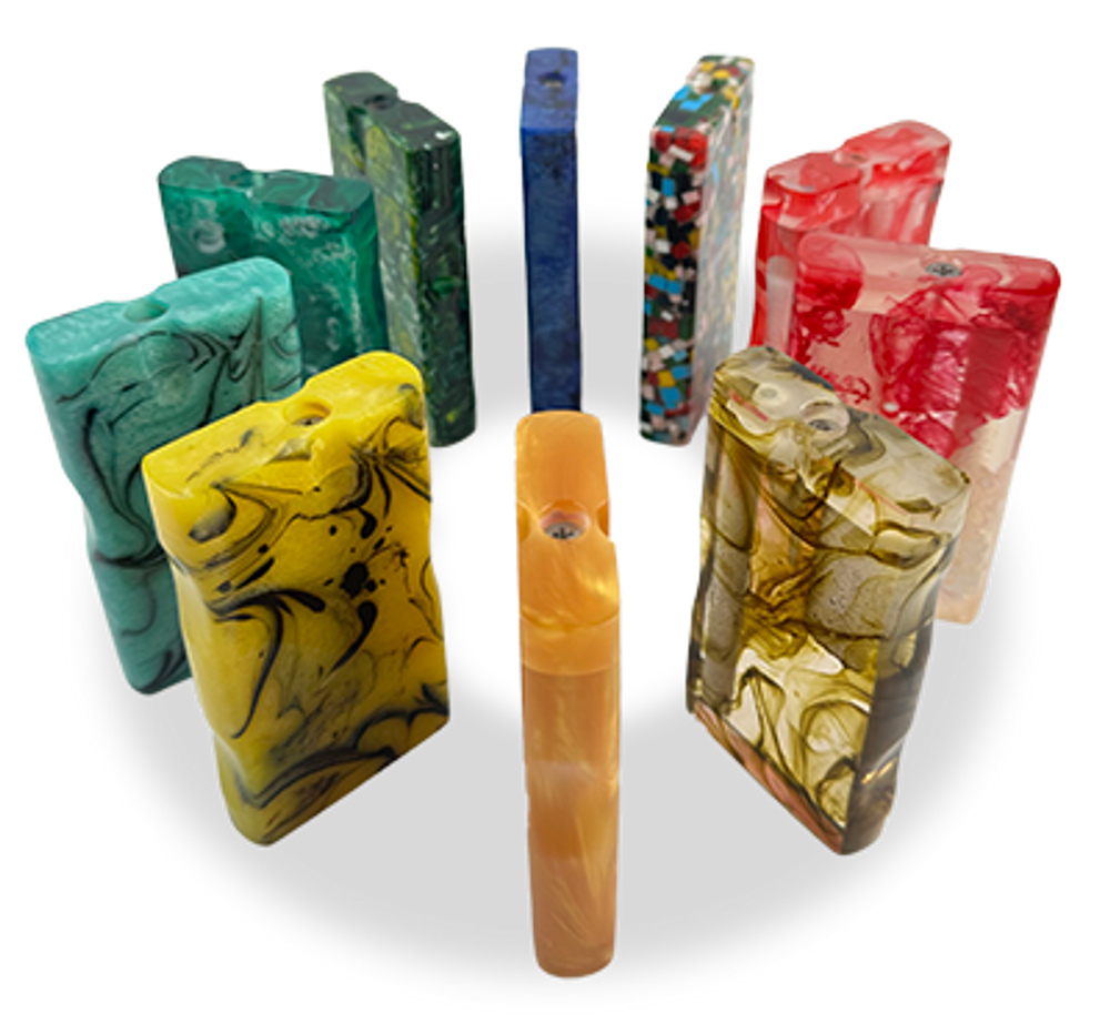 4" Acrylic Dugouts - Assorted Colors