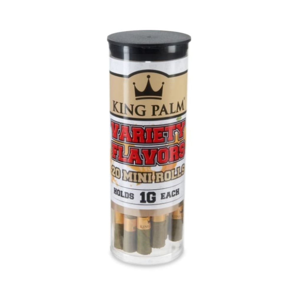 King Palm 20-Pack Flavored Mini Leaf Tubes King Palm 20-Pack Flavored Mini Leaf Tubes