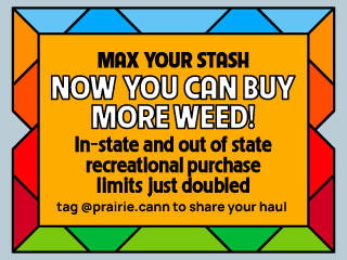 Prairie Cannabis - Chicago South Loop Marketing Banner