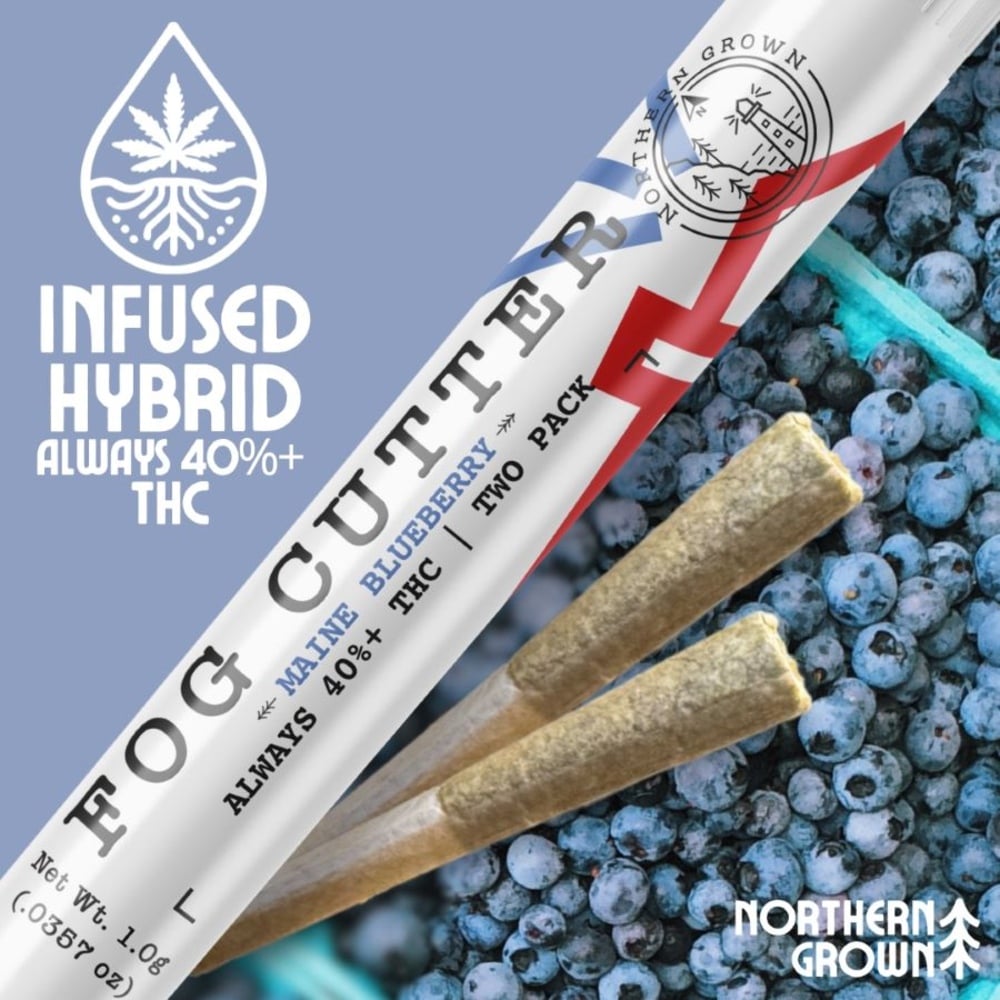 Fog Cutter - Maine Blueberry Infused Hydro Pre-Roll 0.5g 2pk (1g)