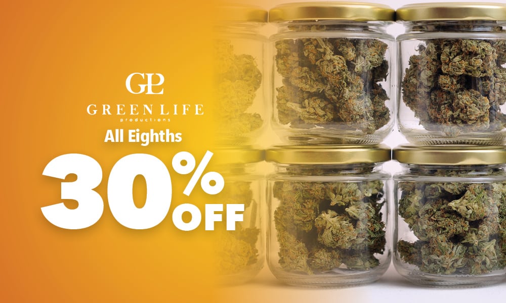30% off Green Life Production special