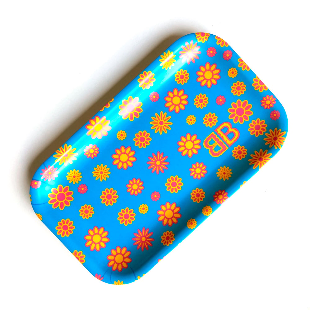 Rolling Tray - The Daisy - 10" x 6"