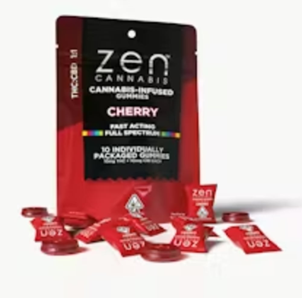 Cherry [10pk] (100mg CBD/100mg THC)