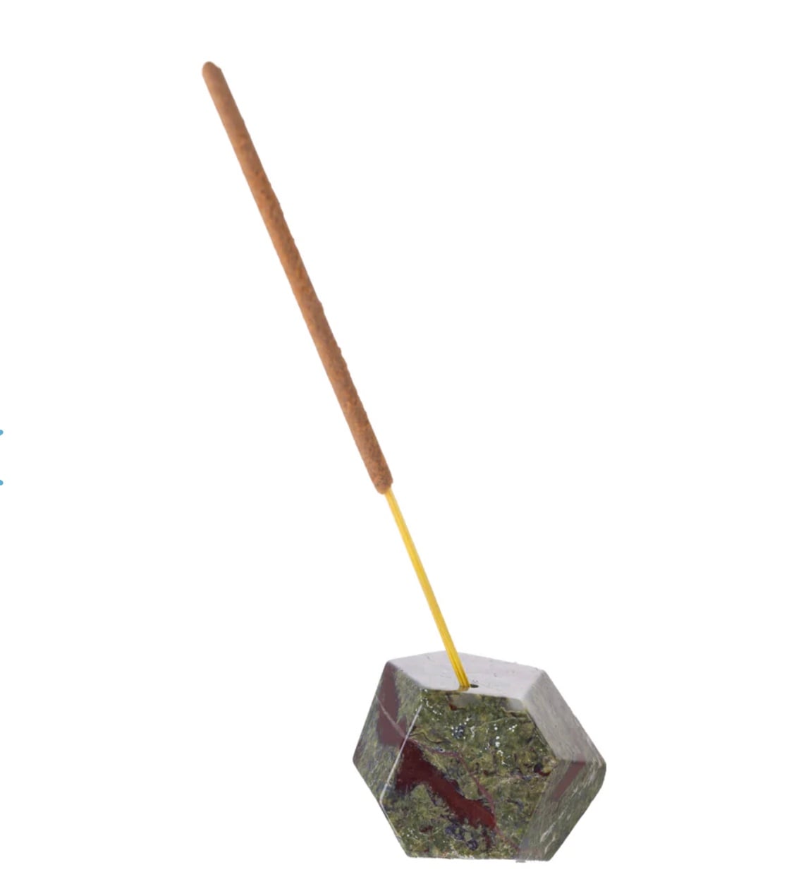 Faceted Incense Holder - Dragon's Blood