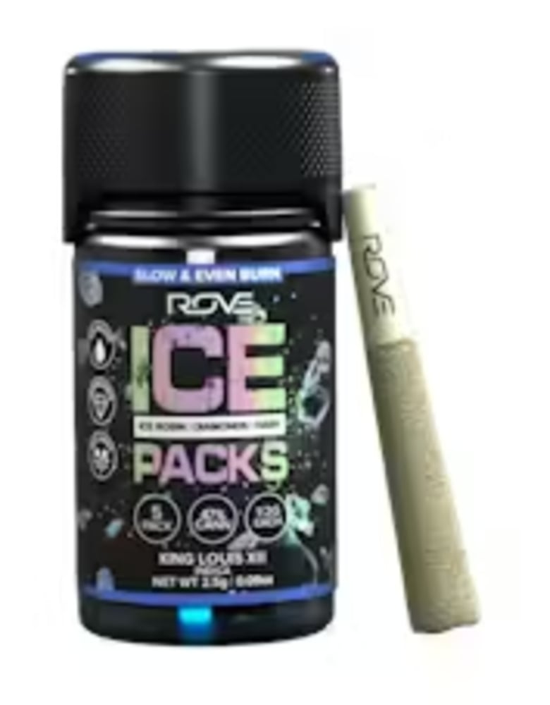King Louis XIII - Infused Ice Packs (Rosin, Hash, and Diamonds) [6x 0.6g]