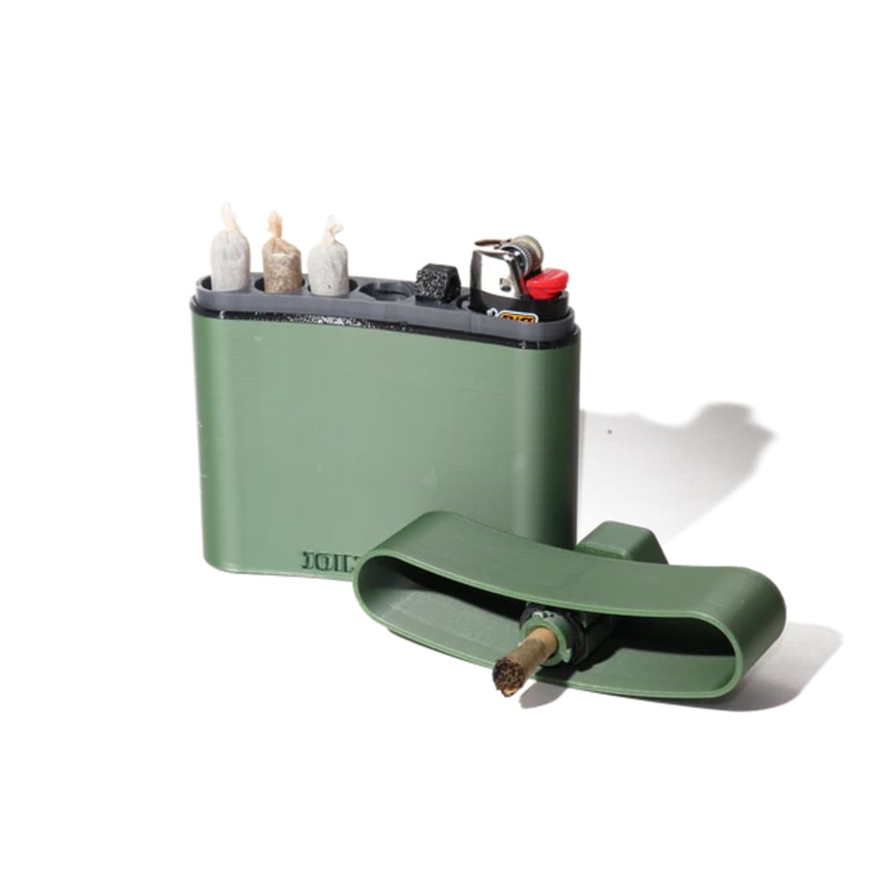Flask Green Gray