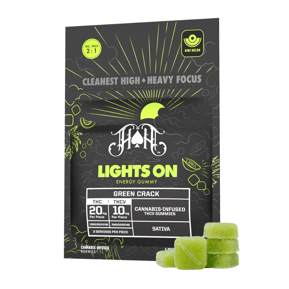 Lights On Energy Gummies | 5pk | 100mg