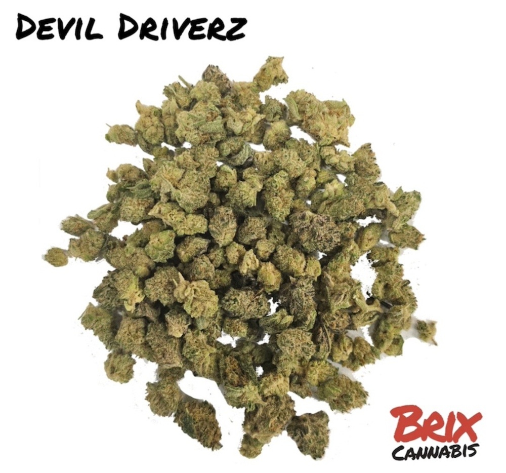 Shop BRIX Cannabis - Devil Driverz (S) T19.29% Second Cut Flower