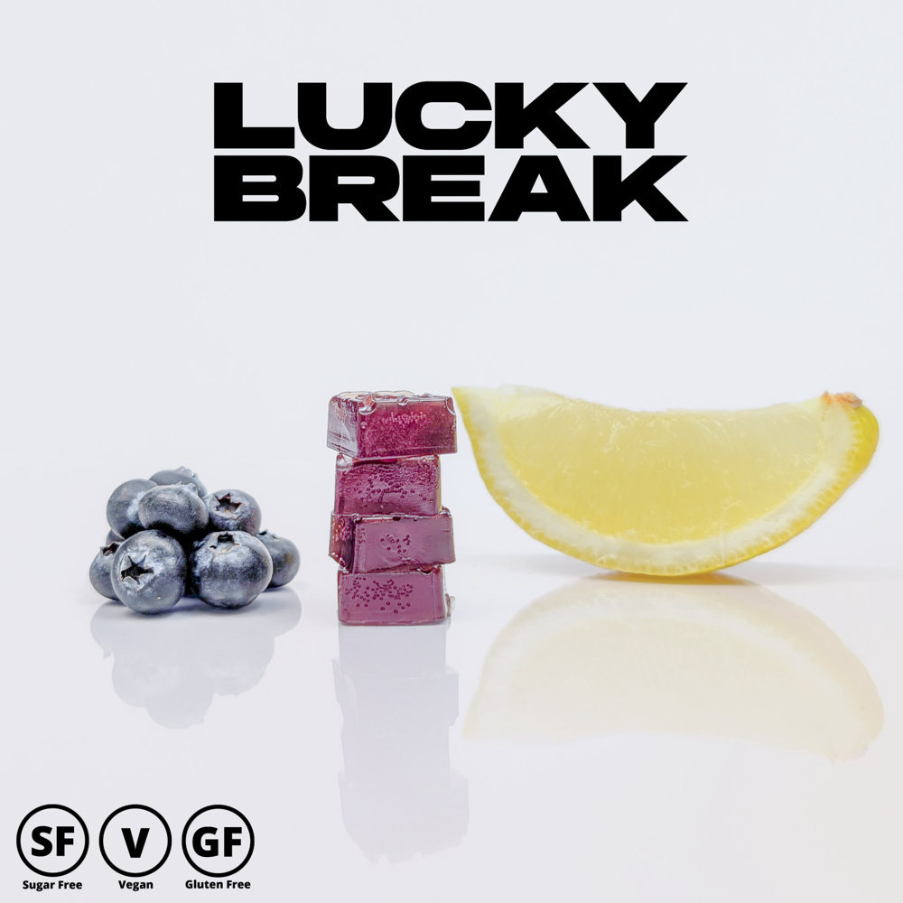 Lucky Break - Sugar Free Blueberry Lemonade (H) Lucky Chews (20.9mg 6pk) C0130000007