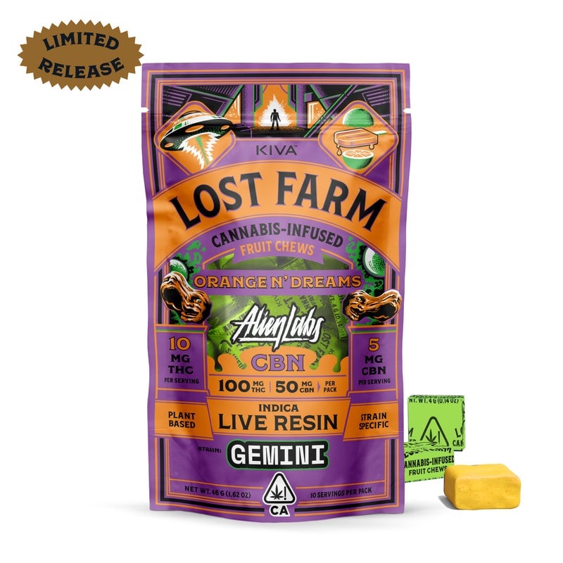 Orange N' Dreams x Gemini [10pk] (100mg THC/50mg CBN)