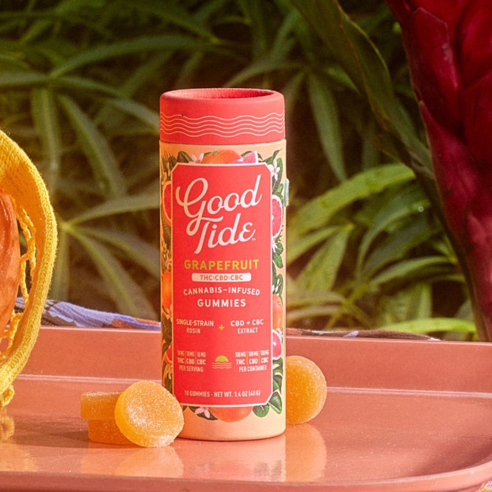 Grapefruit 1:1:1 CBD + CBC Single-Strain Rosin Gummies | Blissful | 100mg