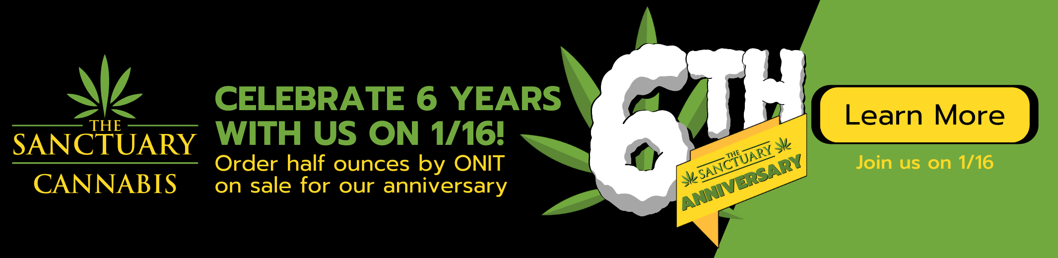 The Sanctuary 6th anniversary on 1/16/2026