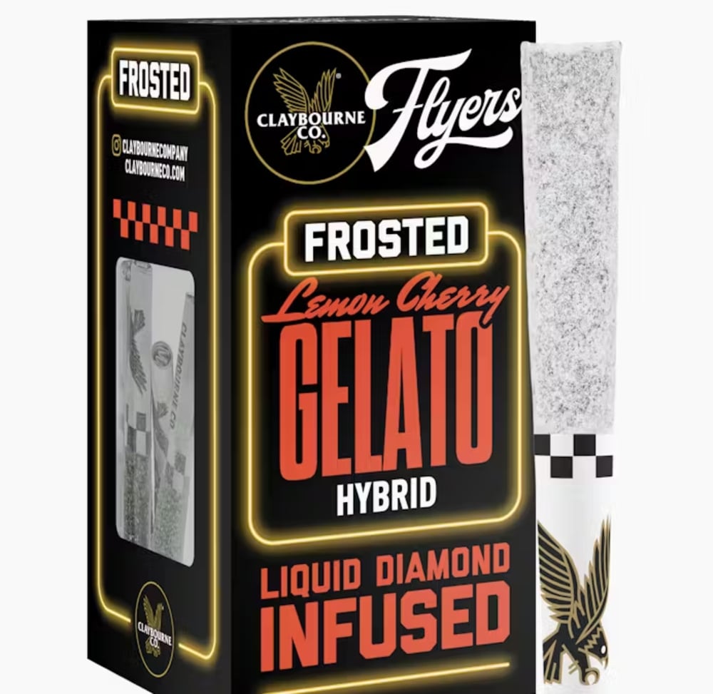 Lemon Cherry Gelato (2.5g) - Diamond Frosted Flyers Pre-Rolls Lemon Cherry Gelato (2.5g) - Diamond Frosted Flyers Pre-Rolls