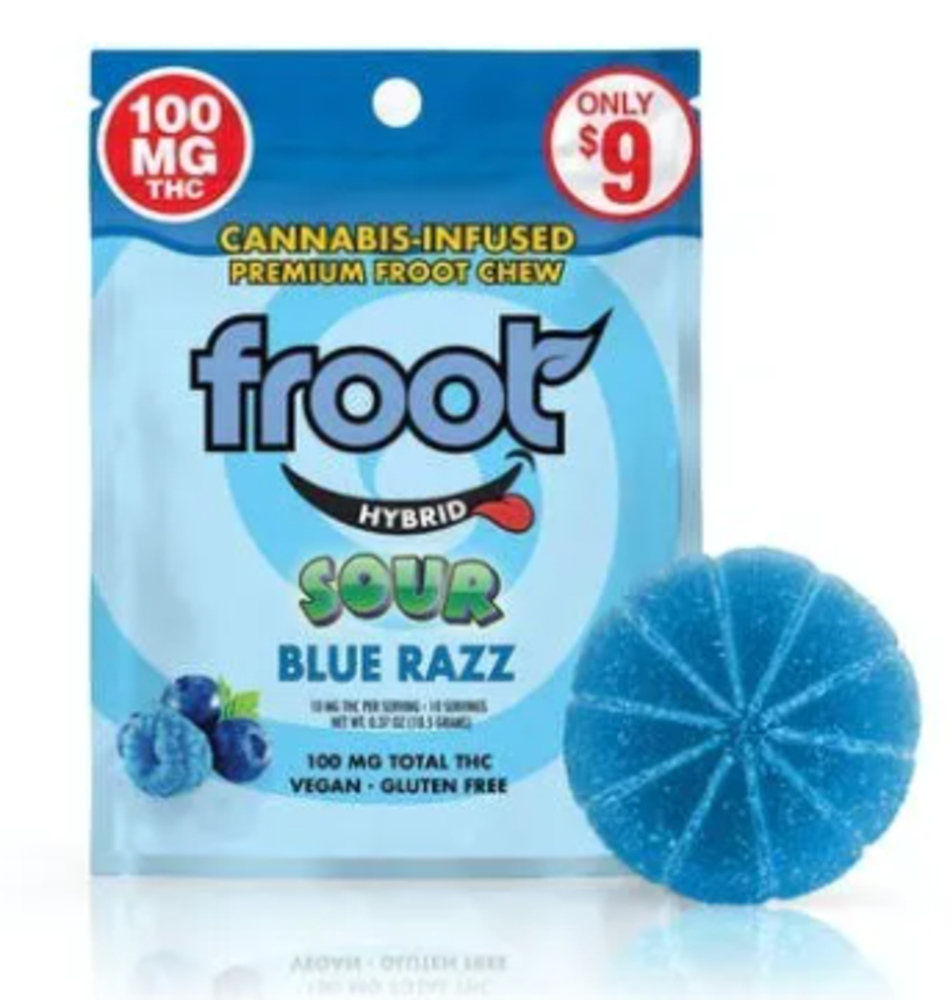 Sour Blue Razz [1pk] (100mg)