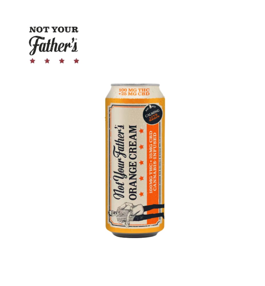ORANGE CREAM 4:1 THC:CBD 100MG LIVE RESIN 16OZ SODA