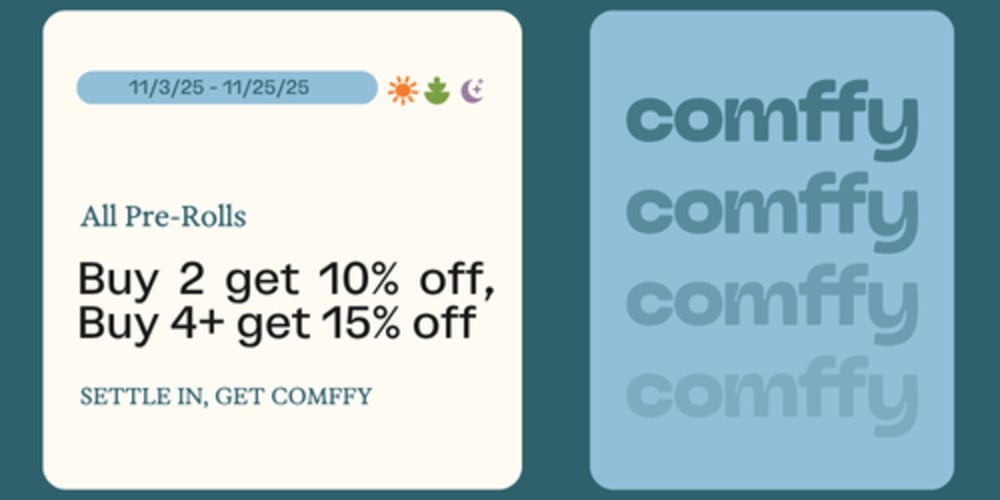 Comffy Pre-Rolls - Buy 4+ Get 15% Off special photo