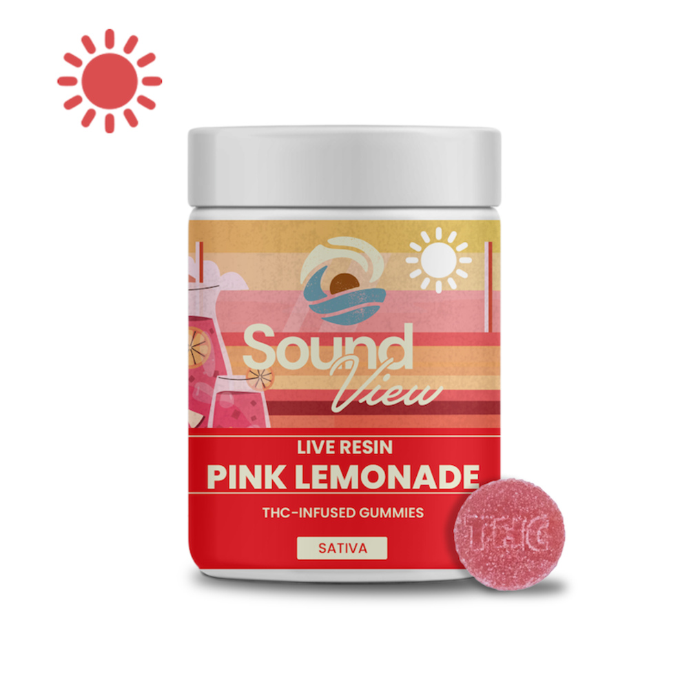 Shop SoundView - Pink Lemonade (S) Live Resin Gummies (4.63mg 20pk