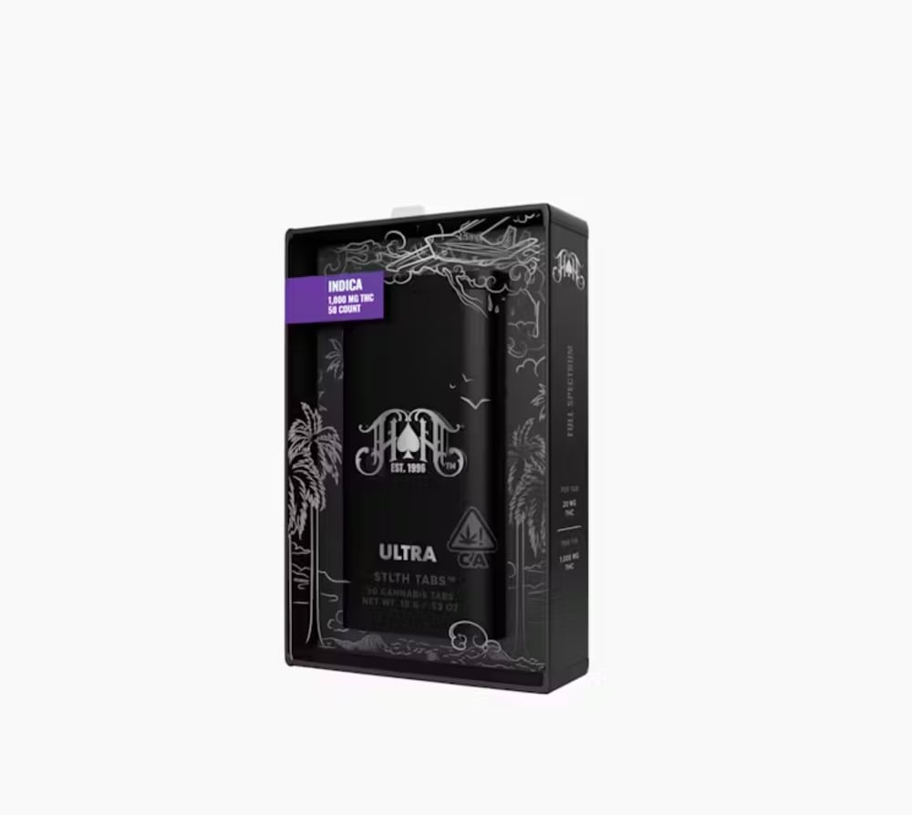 Ultra Stlth Tablets: Indica [50pk] (1000mg)