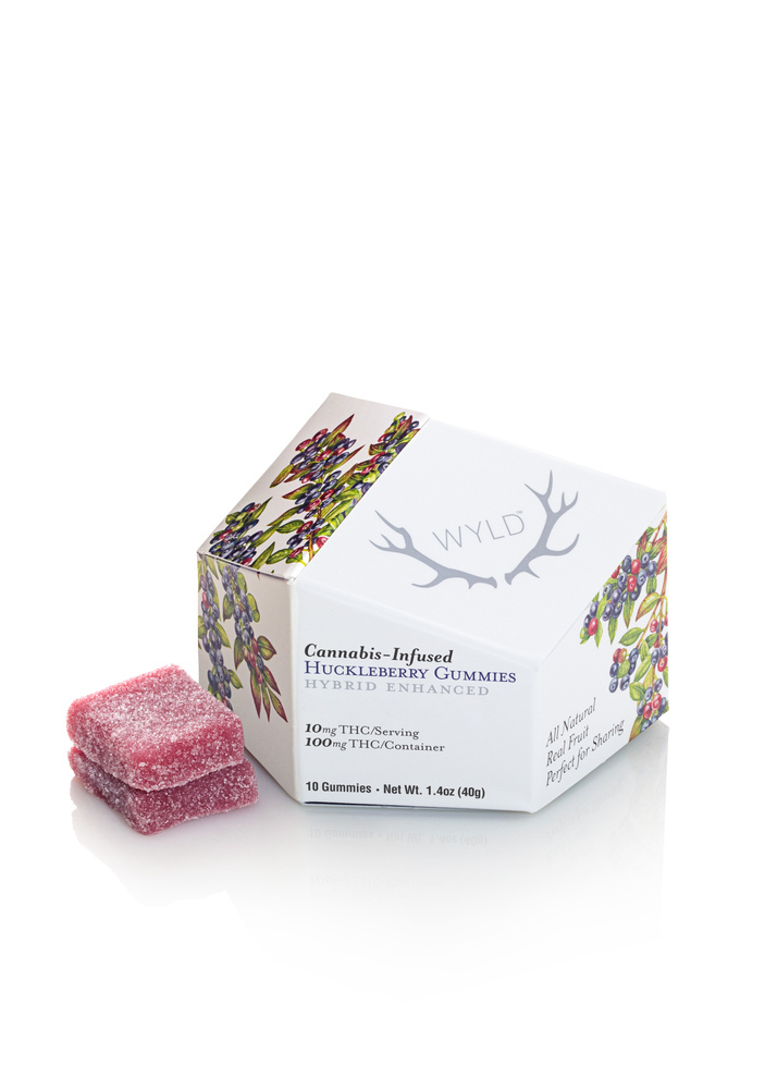 Huckleberry Hybrid Enhanced Gummies | 100mg THC
