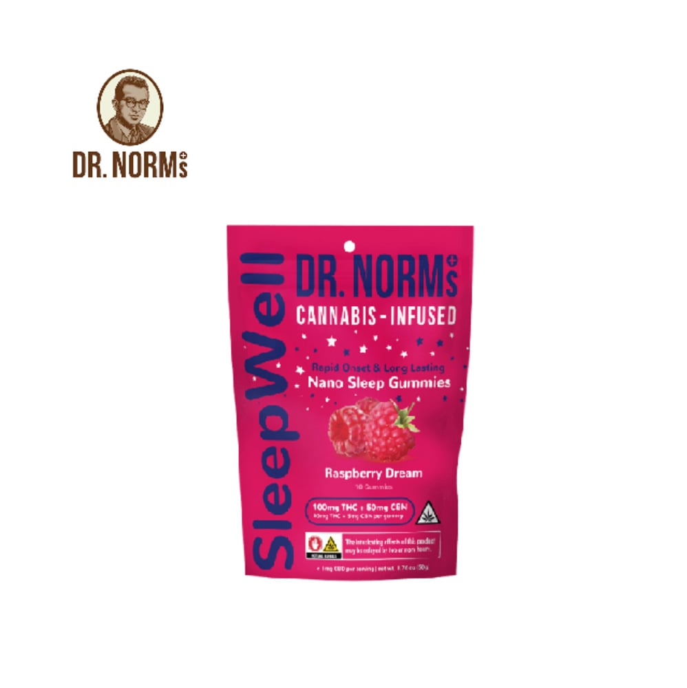 RASPBERRY DREAM SLEEPWELL 100MG 10 PACK GUMMIES
