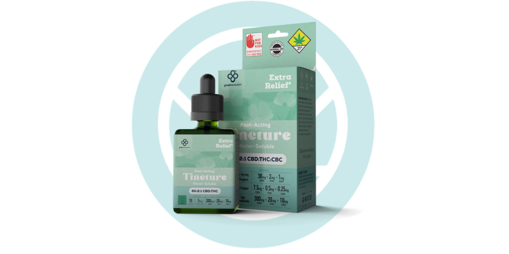 Relief Tincture  (250mg CBD/5mg THC) [30ml]