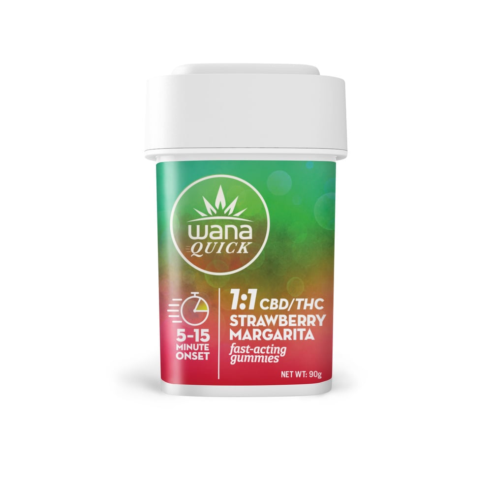 1:1 Strawberry Margarita [10pk] (100mg CBD/100mg THC)