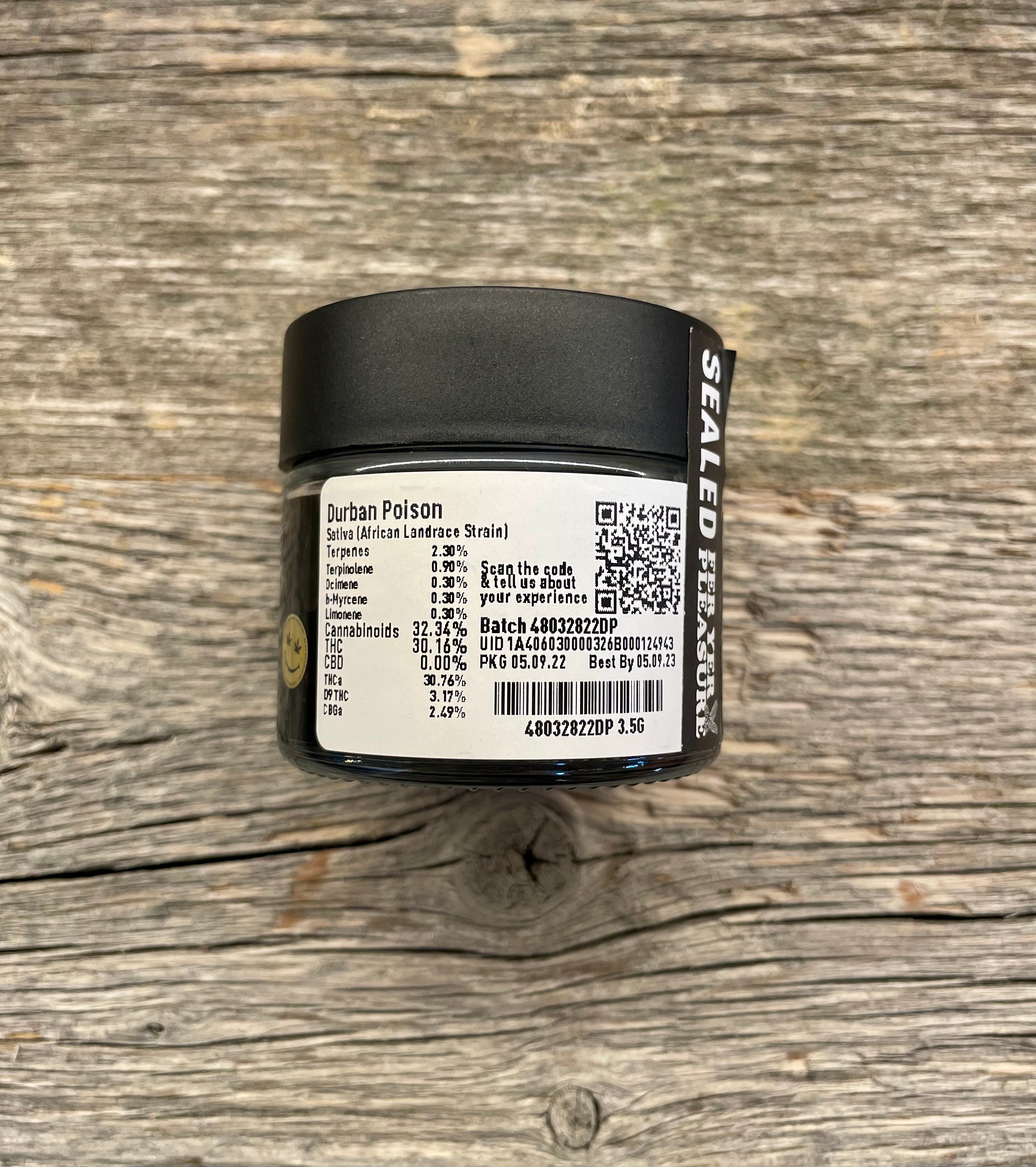 DURBAN POISON FLOWER 3.5G