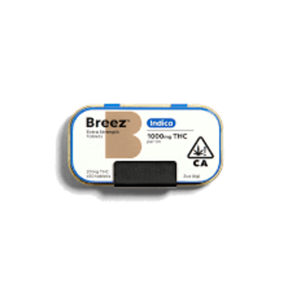 Breez Extra Strength Indica Tablets