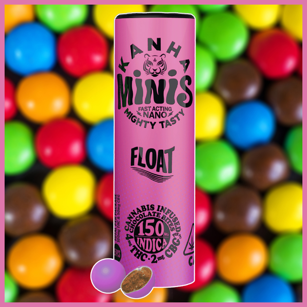 Minis FLOAT [25pk] (100mg THC/50mg CBG)