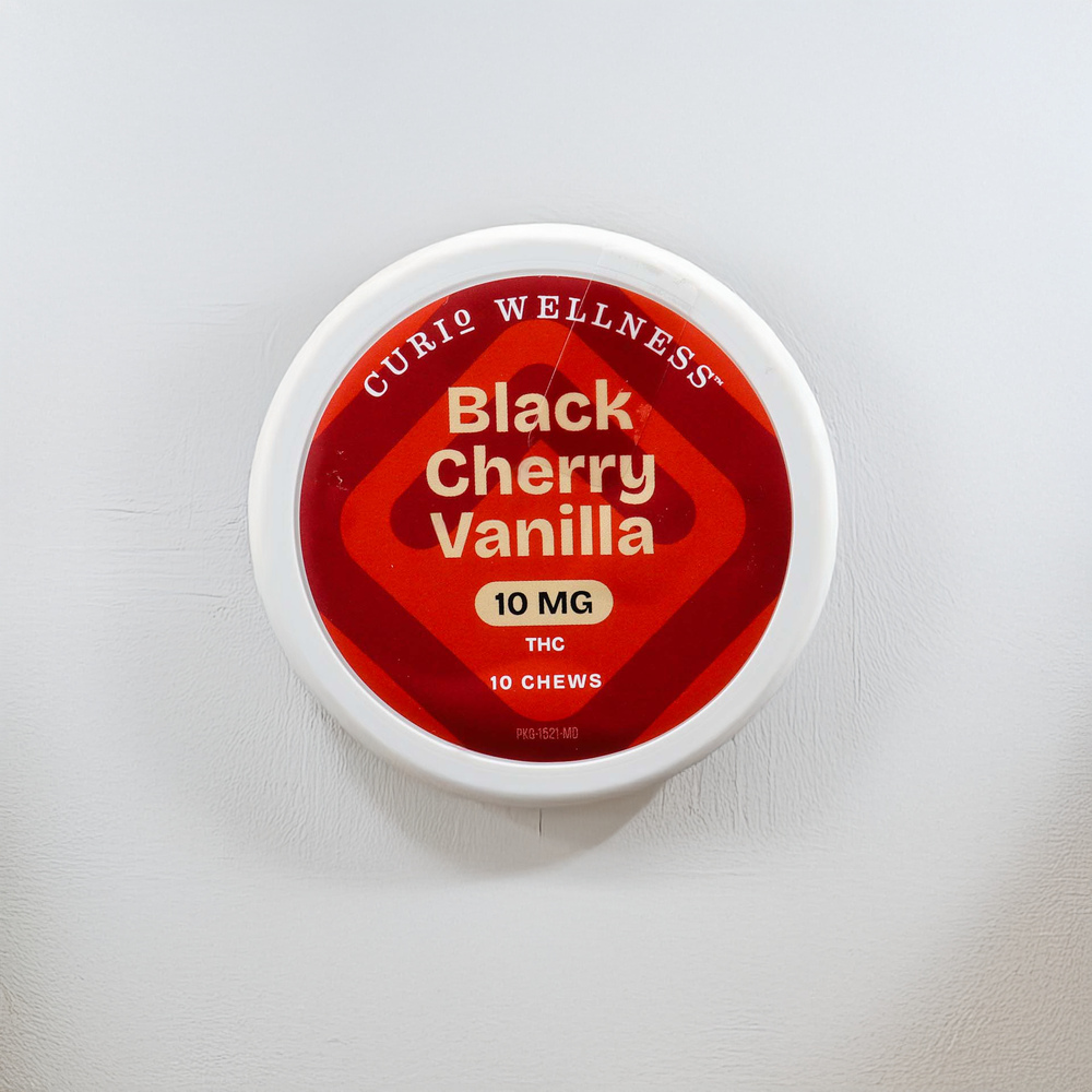 Black Cherry Vanilla Chews | 100mg | 10-Pack