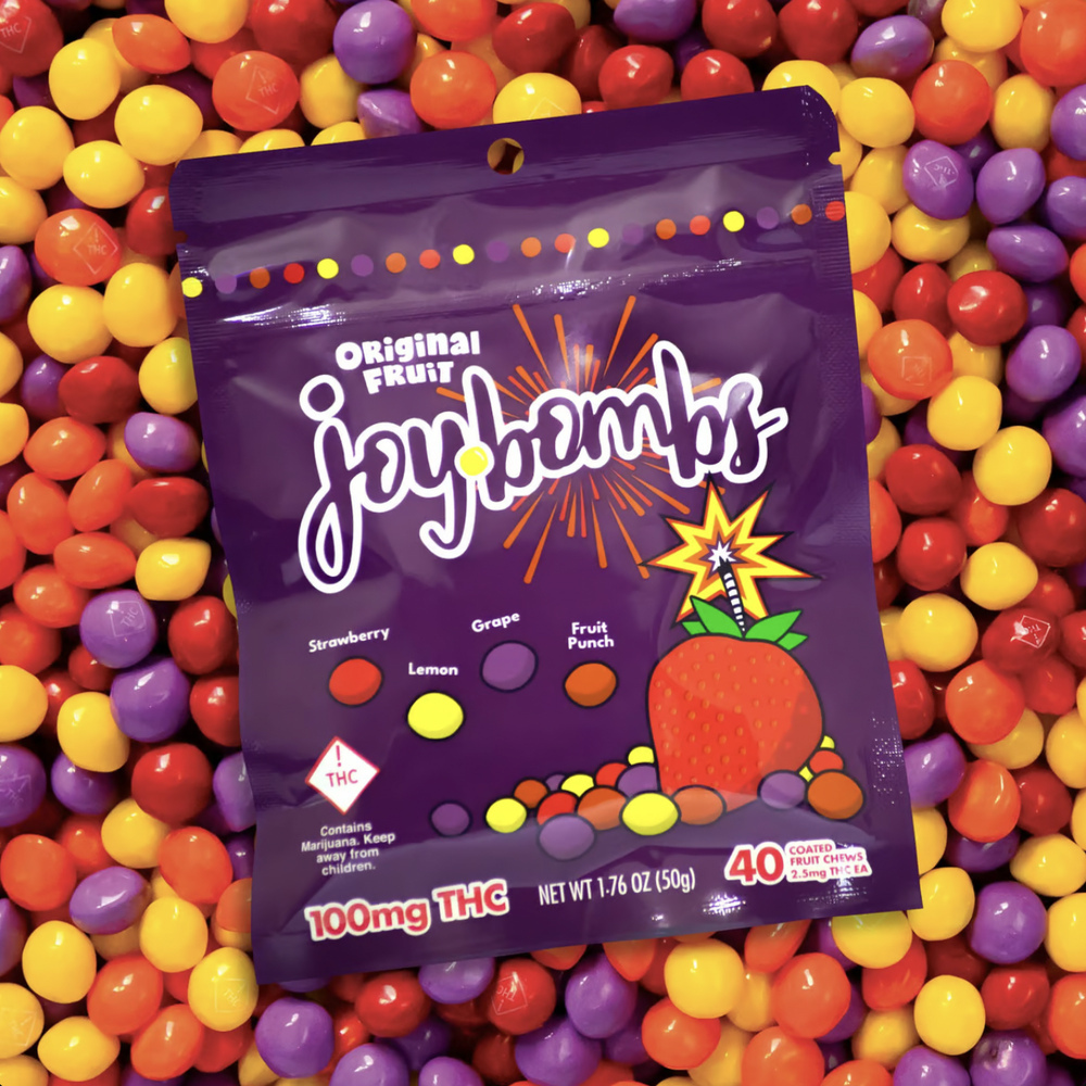 Joy Bombs Original Fruit - 100mg THC (40 pk / 2.5mg ea)
