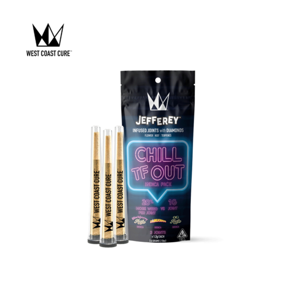 CHILL TF OUT 3.6G 3 PACK INFUSED PREROLLS