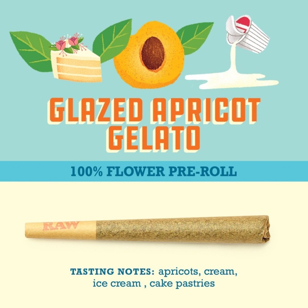 Paper Crane - Glazed Apricot Gelato Pre-Roll (1g)