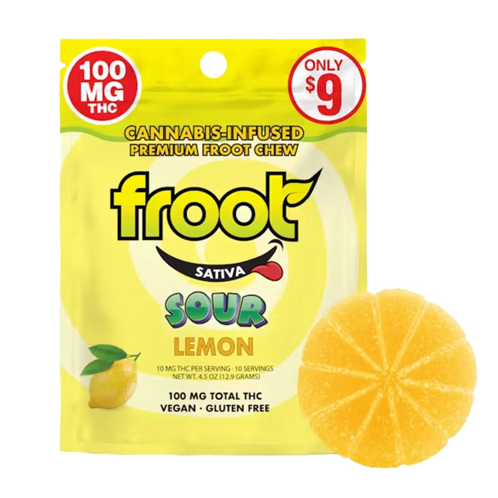Sour Lemon - Sativa [10pk] (100mg)