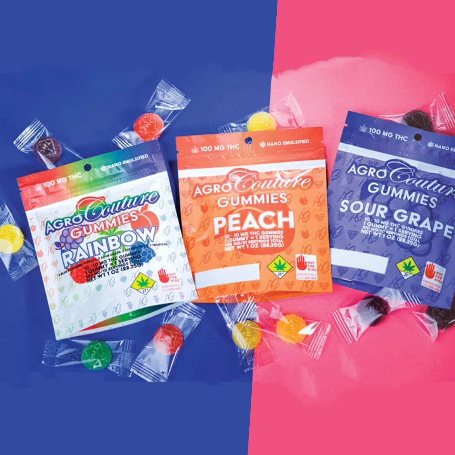 Rainbow - Variety [10pk] (100mg)