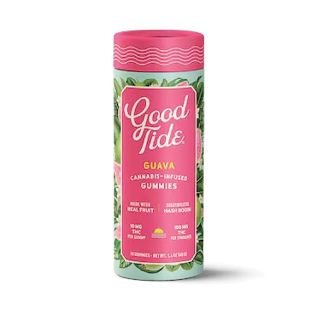 Guava Single-Strain Hash Rosin Gummies | Balanced | 100mg