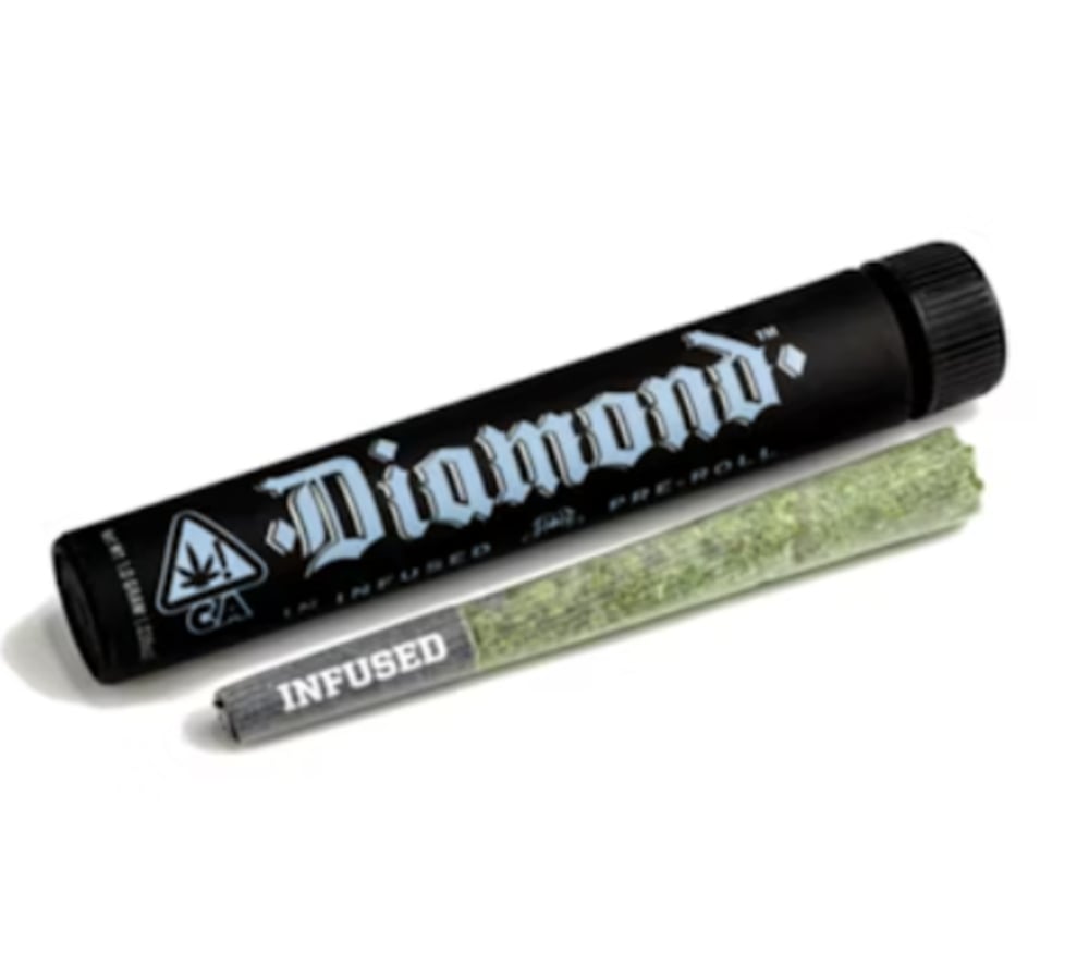 Kosher Kush | Indica - Diamond Thca-infused Pre-roll - 1g Joint