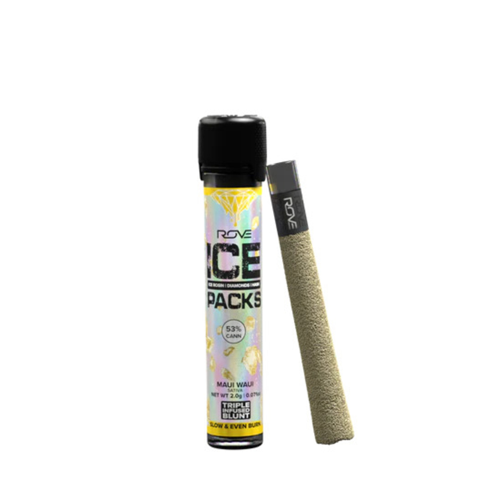 Maui Waui - Infused Ice Pack Blunt (Rosin, Hash, and Diamonds) [2g]