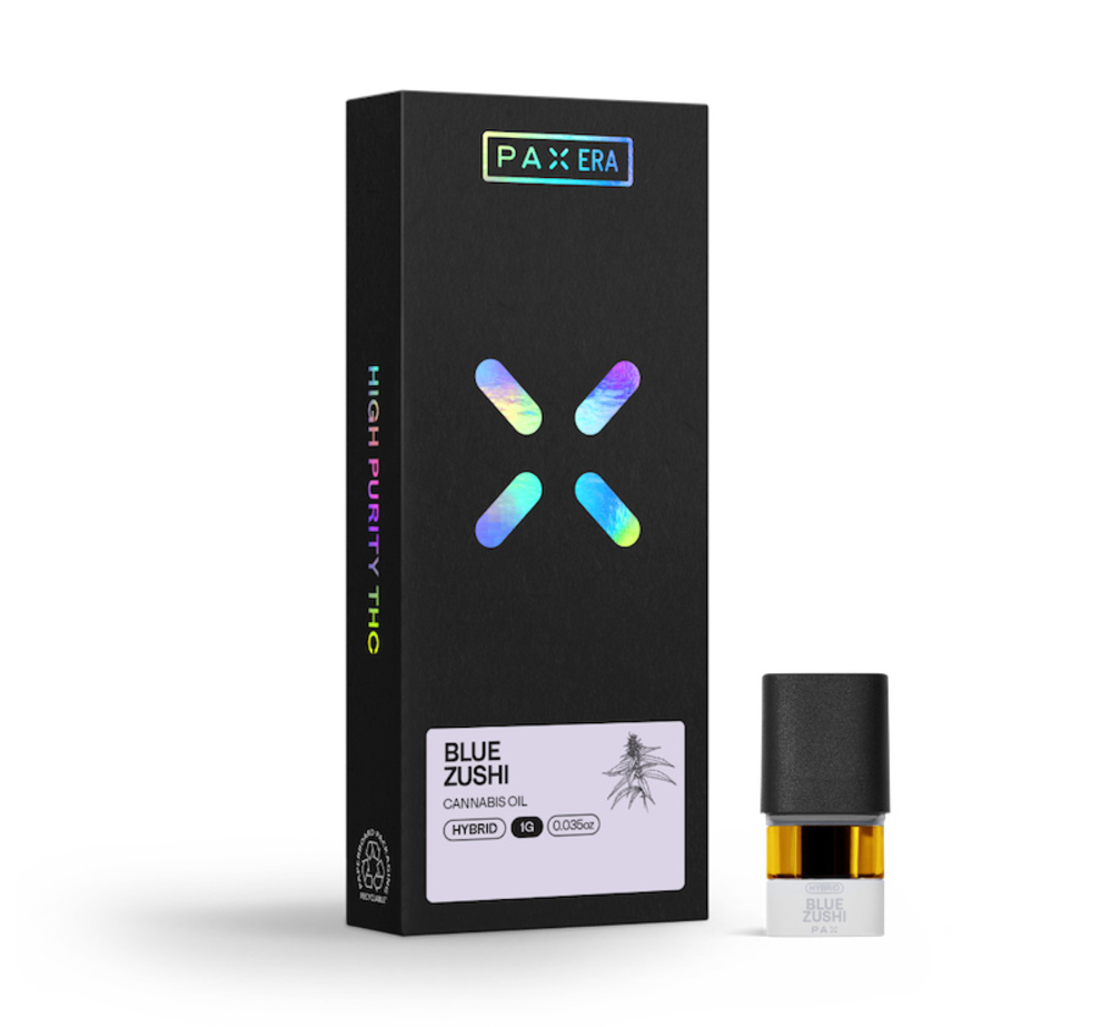 PAX Labs  Blue Zushi High Purity THC Pod