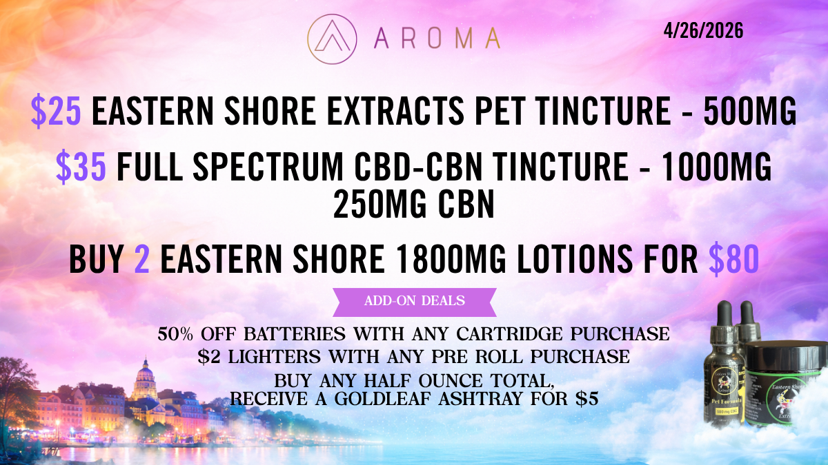 2 Eastern Shore 1800mg Lotions for $80 special
