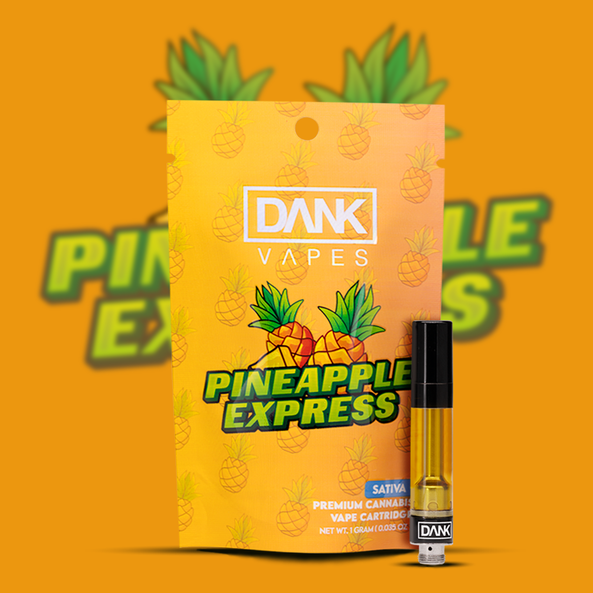 Pineapple Express | Dank Vapes | Cartridge