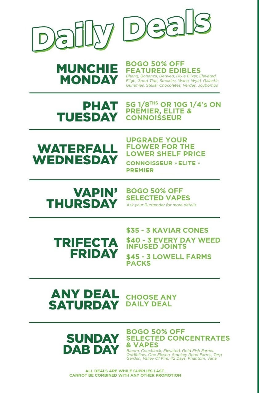 Saturday - Choose any daily deal! special