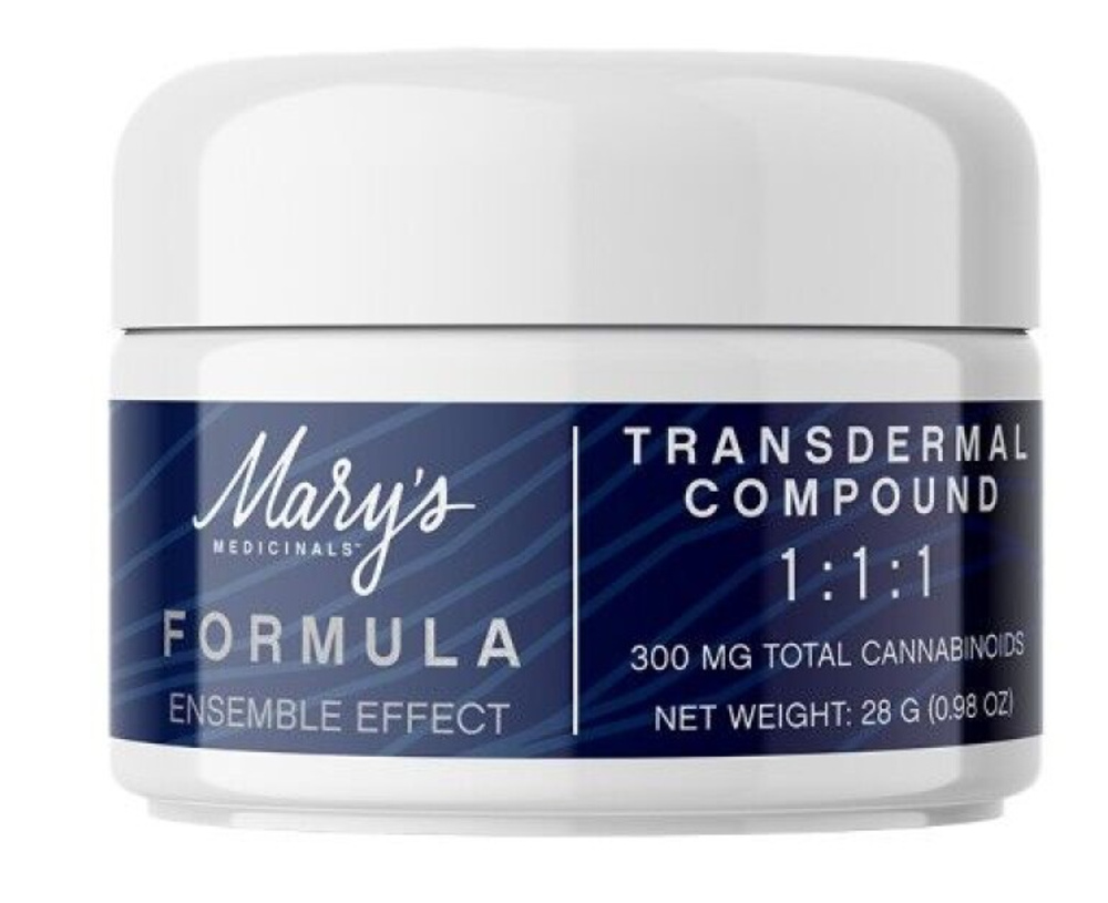 1:1:1 FORMULA Compound (100mg CBD/100mg THC/100mg CBG)