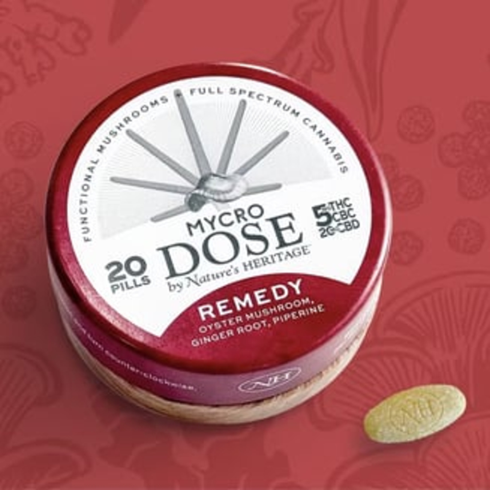 Remedy [20pk] (100mg THC/100mg CBC/400mg CBD)