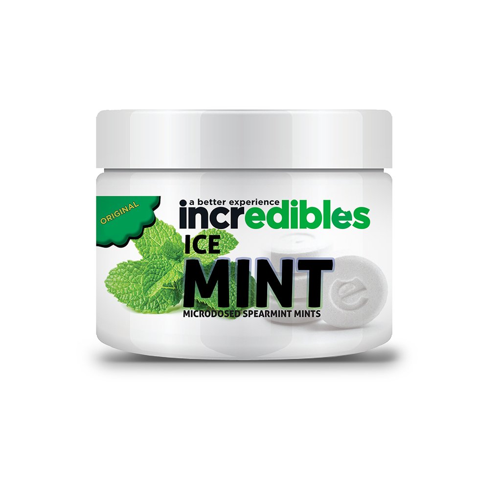 Ice Mints (500mg) incredibles CO Microdosed Spearmint Mints Jane