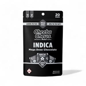 Chocolate Mega Strength Indica [20pk] (1000mg)