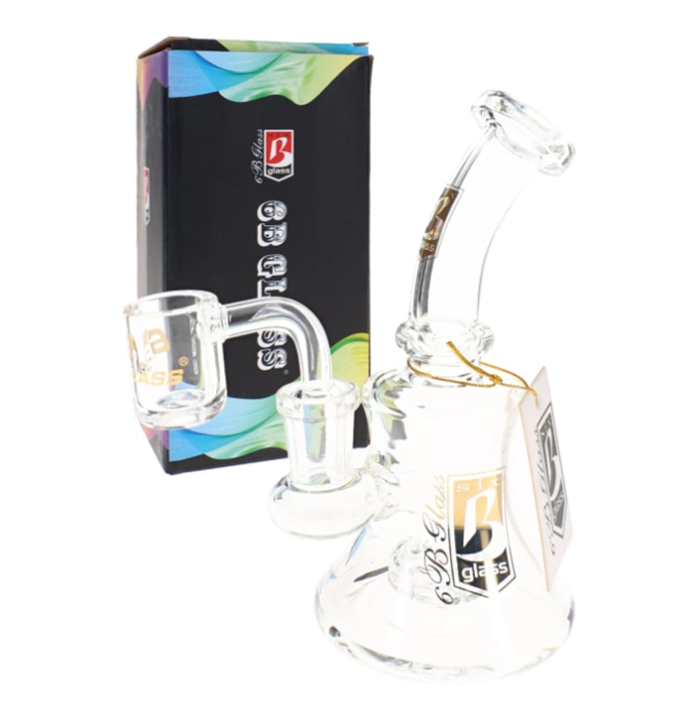 5.5" GLASS DAB RIG 5.5" GLASS DAB RIG