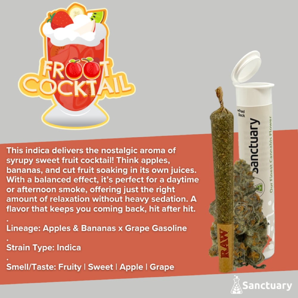 Sanctuary - Froot Cocktail Pre-Roll (1g)