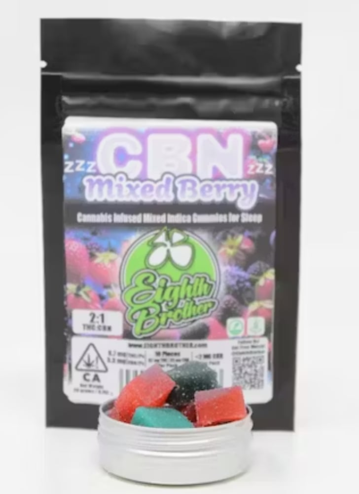 CBN Mixed Berry Gummies [10pk] (100mg THC/50mg CBN)