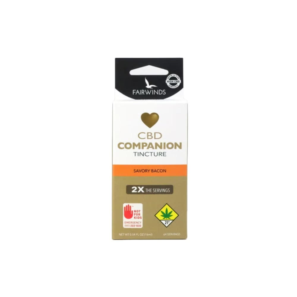 Shop Companion Savory Bacon 2x (200mg CBD/40mg THC) | Dockside